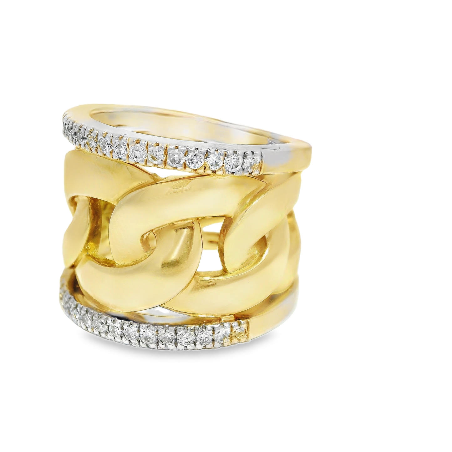 1.52CT Diamond Ring 14K Yellow Gold