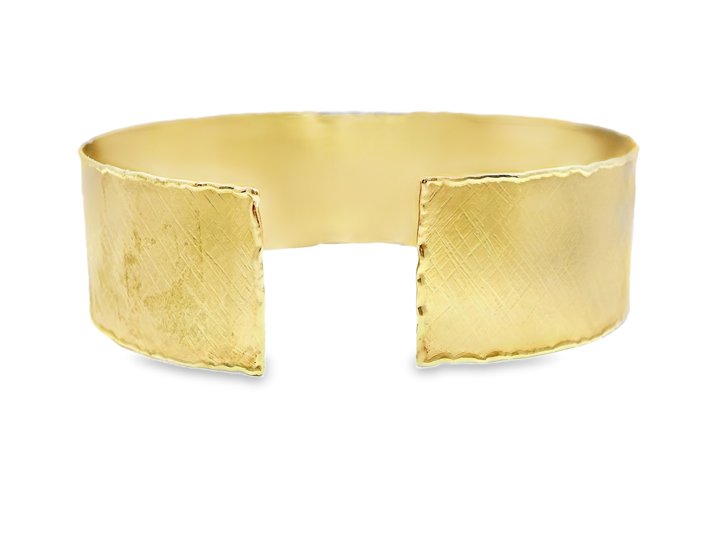 1.67CT Diamond Bangle 14k Yellow Gold