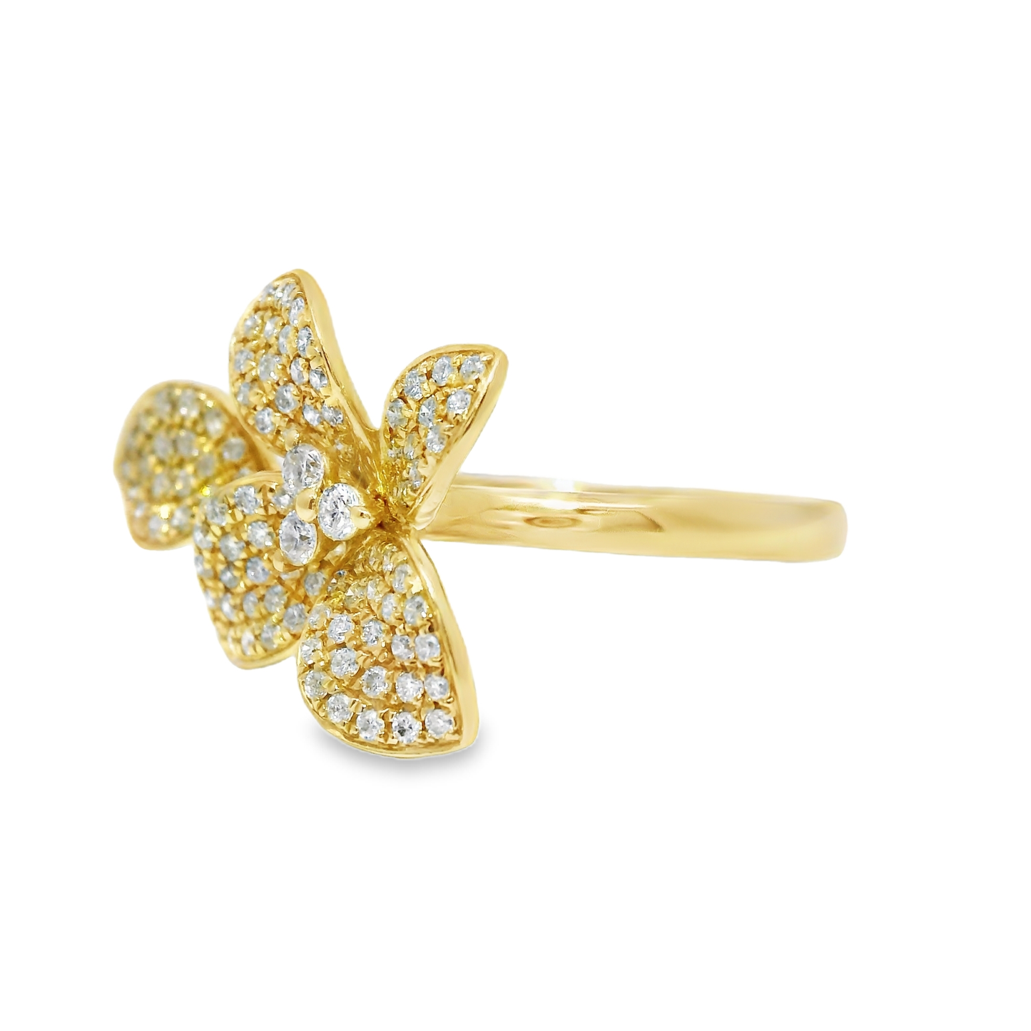 0.48CT Diamond Ring 14k Yellow Gold