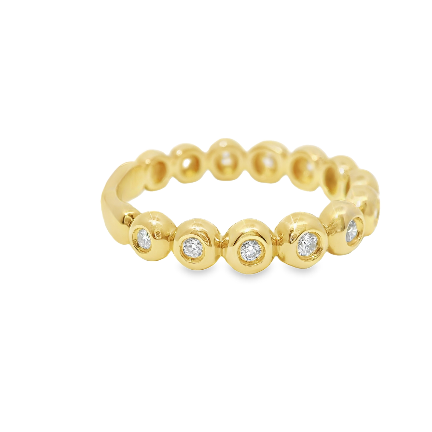 0.56ct Diamond Ring 14k Yellow Gold