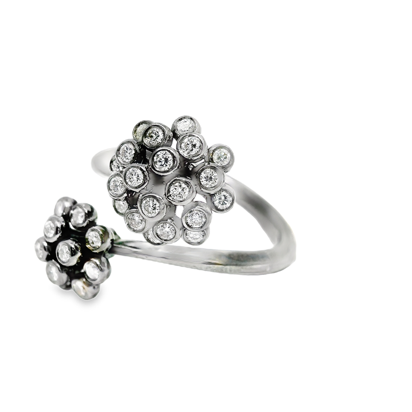 0.40Ct Diamond Ring 14k White Gold