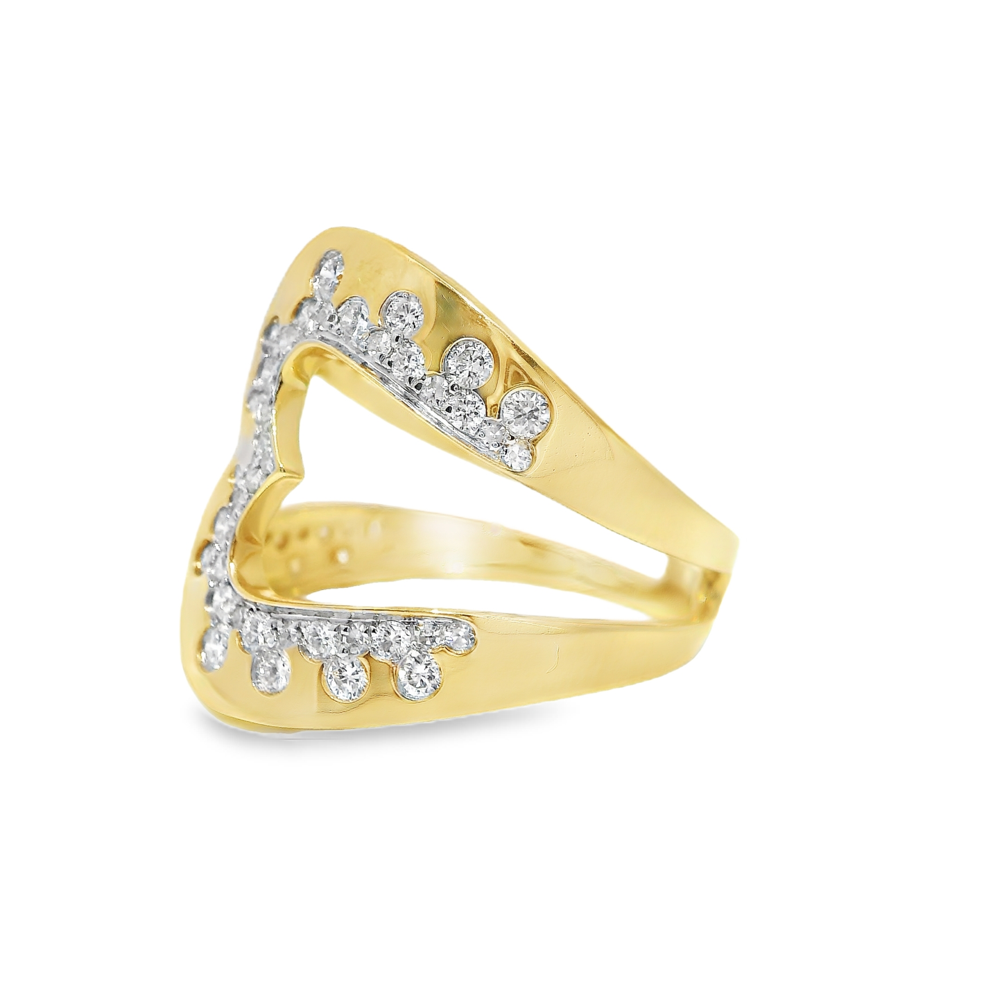 0.81Ct diamond Ring 14k Yellow Gold