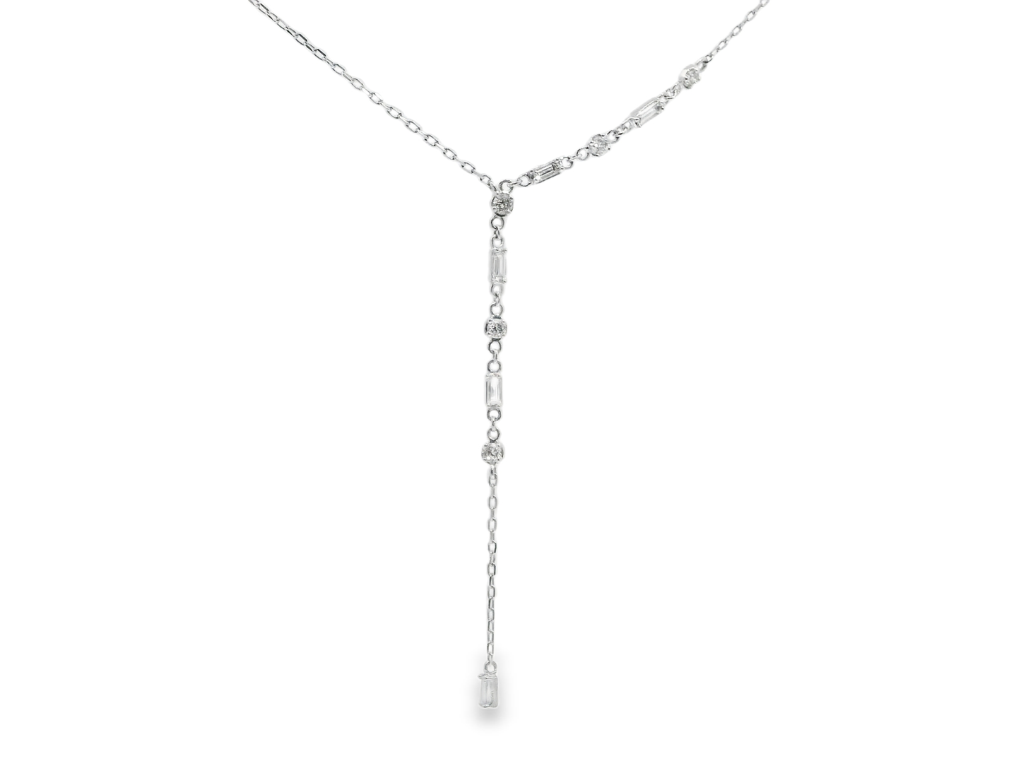 0.37CT Diamond Pendant 18k White Gold