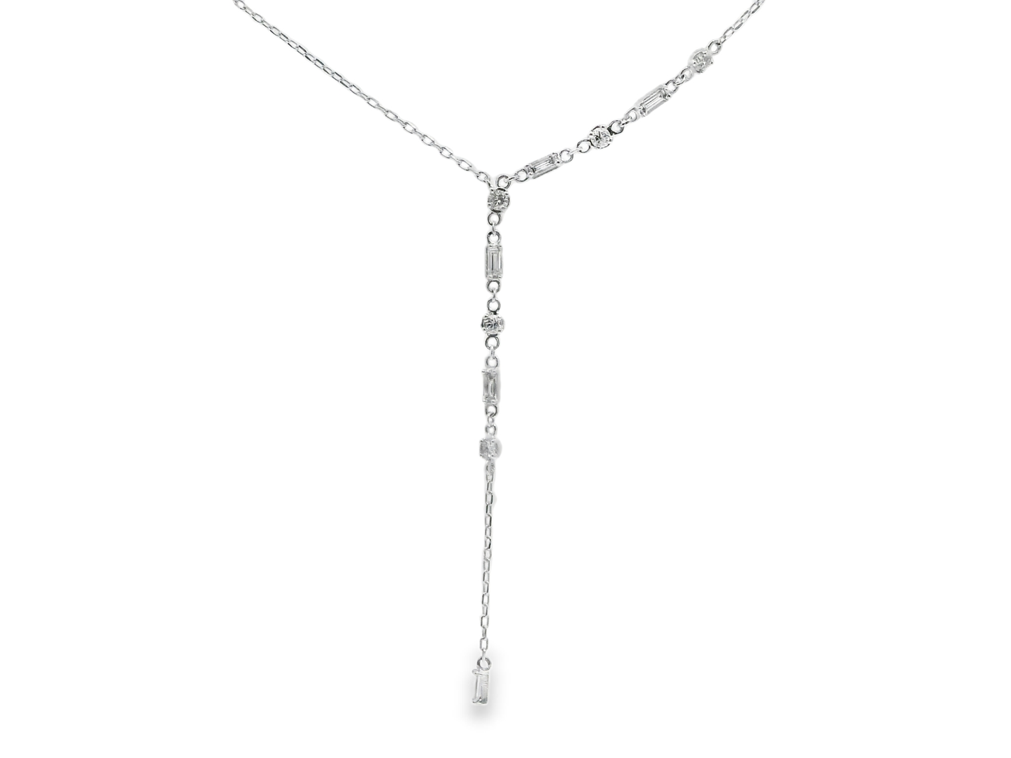 0.37CT Diamond Pendant 18k White Gold