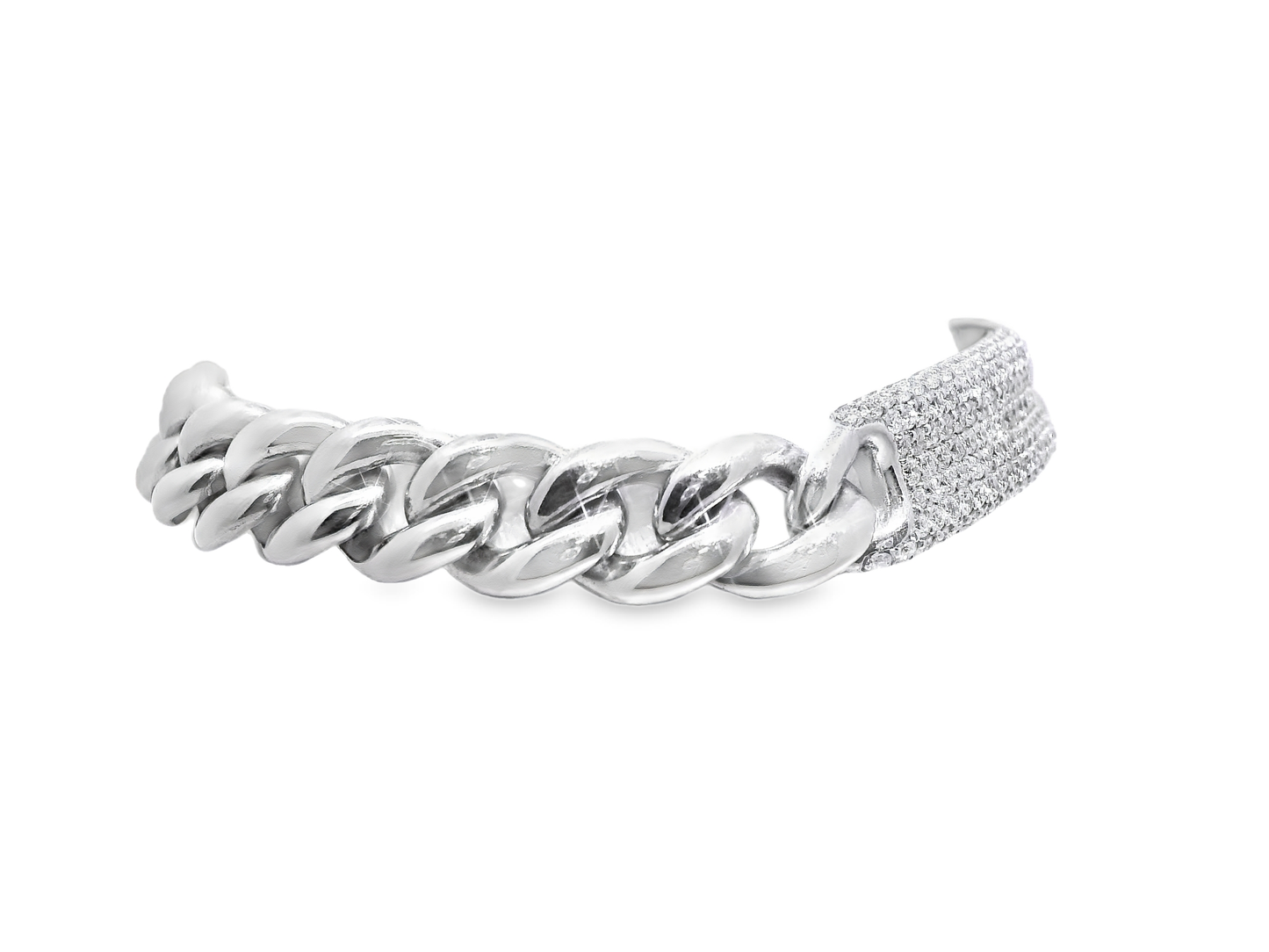2.05Ct Diamond Bracelet 18k White Gold