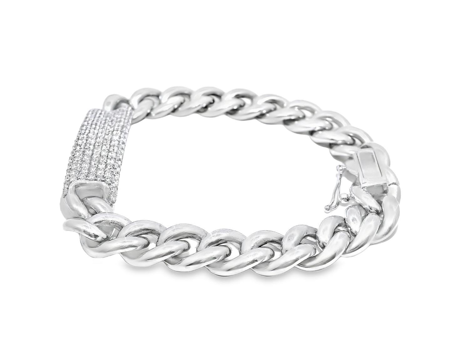 2.05Ct Diamond Bracelet 18k White Gold