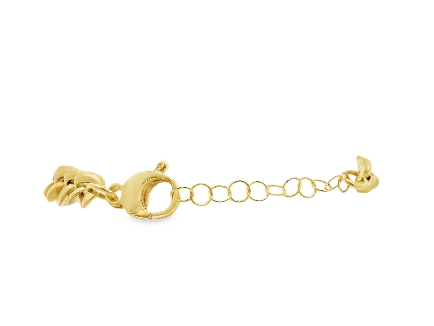 0.87CT Diamond Bracelet 14k Yellow Gold