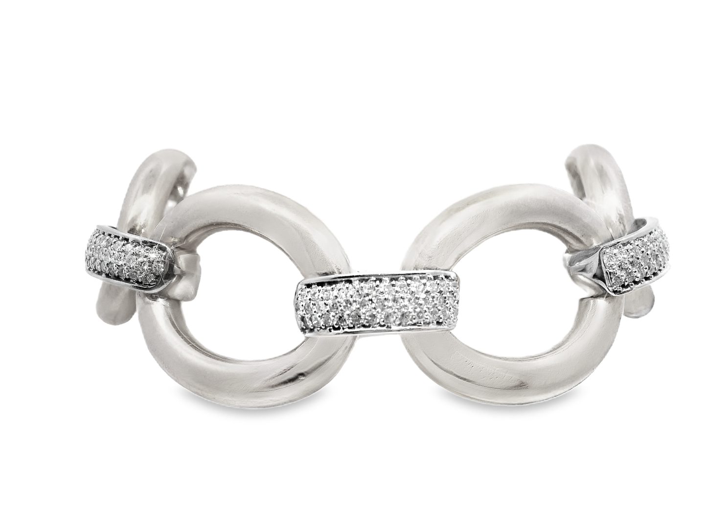2.28CT Diamond Bracelet 14k Gold