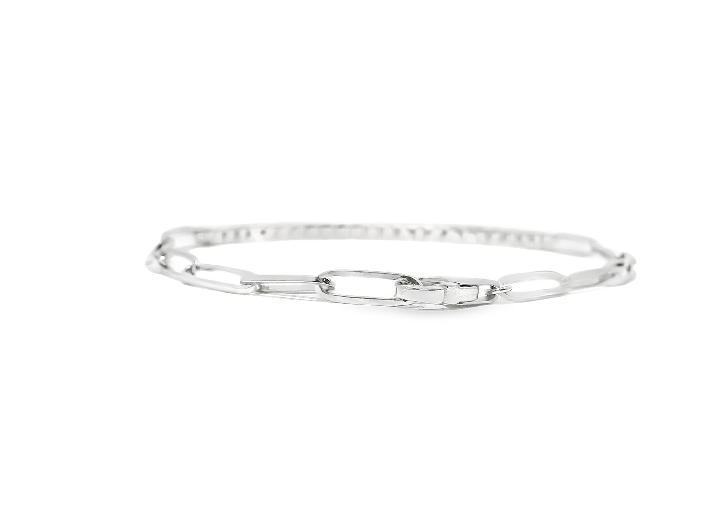 0.67CT Diamond Bracelet 14k White Gold