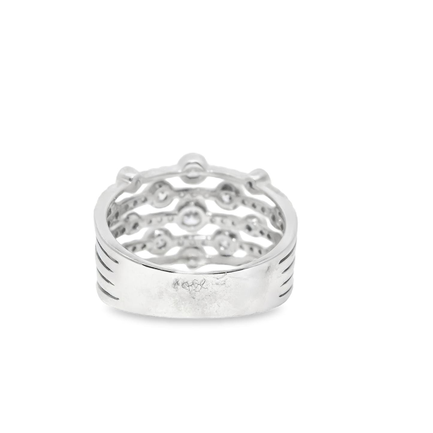 1.51CT Diamond Ring 14k White Gold