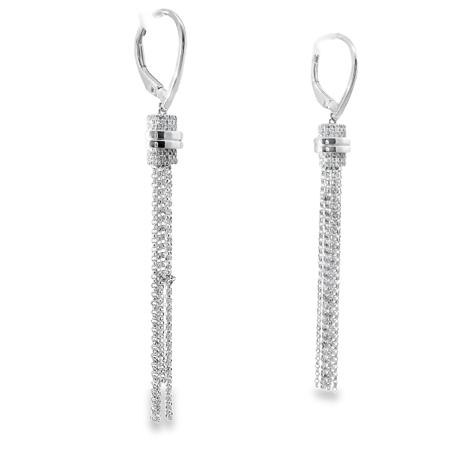 0.19CT Diamond 14K Gold Earring