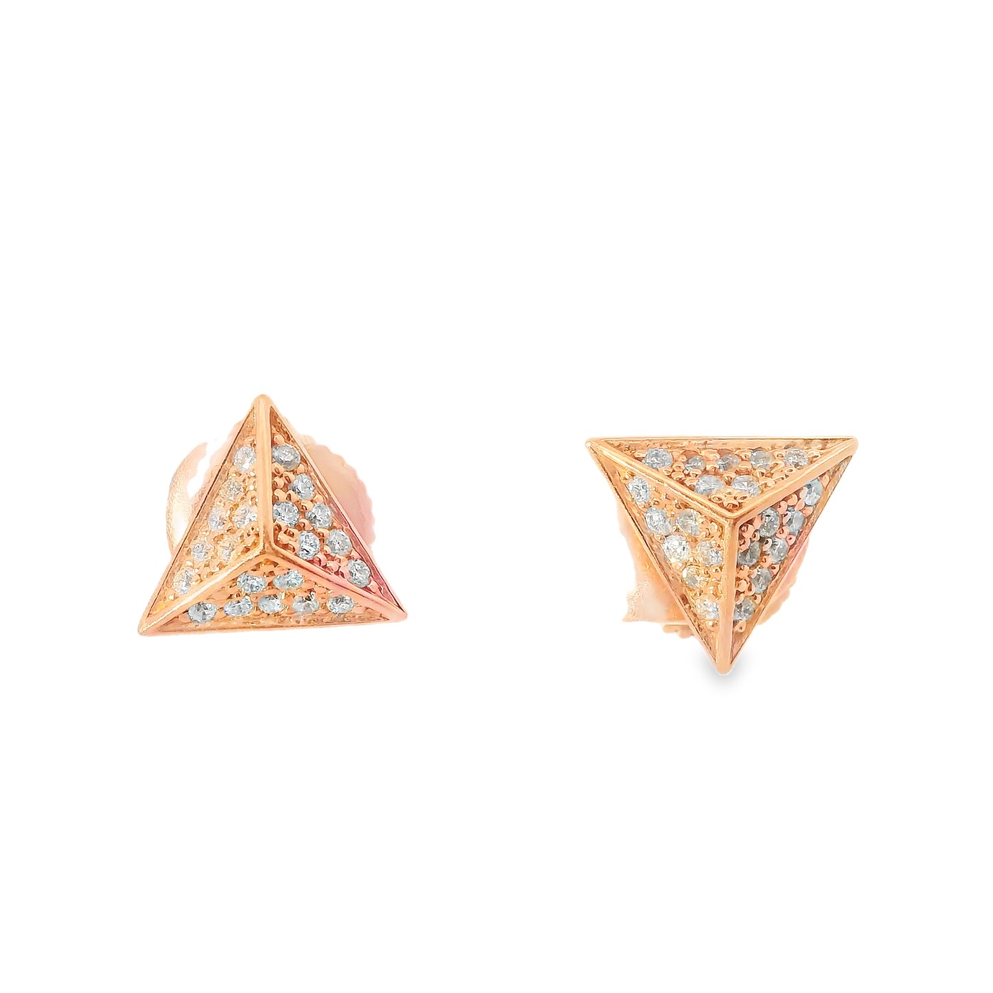 0.28CT Diamond 14k Gold Earring