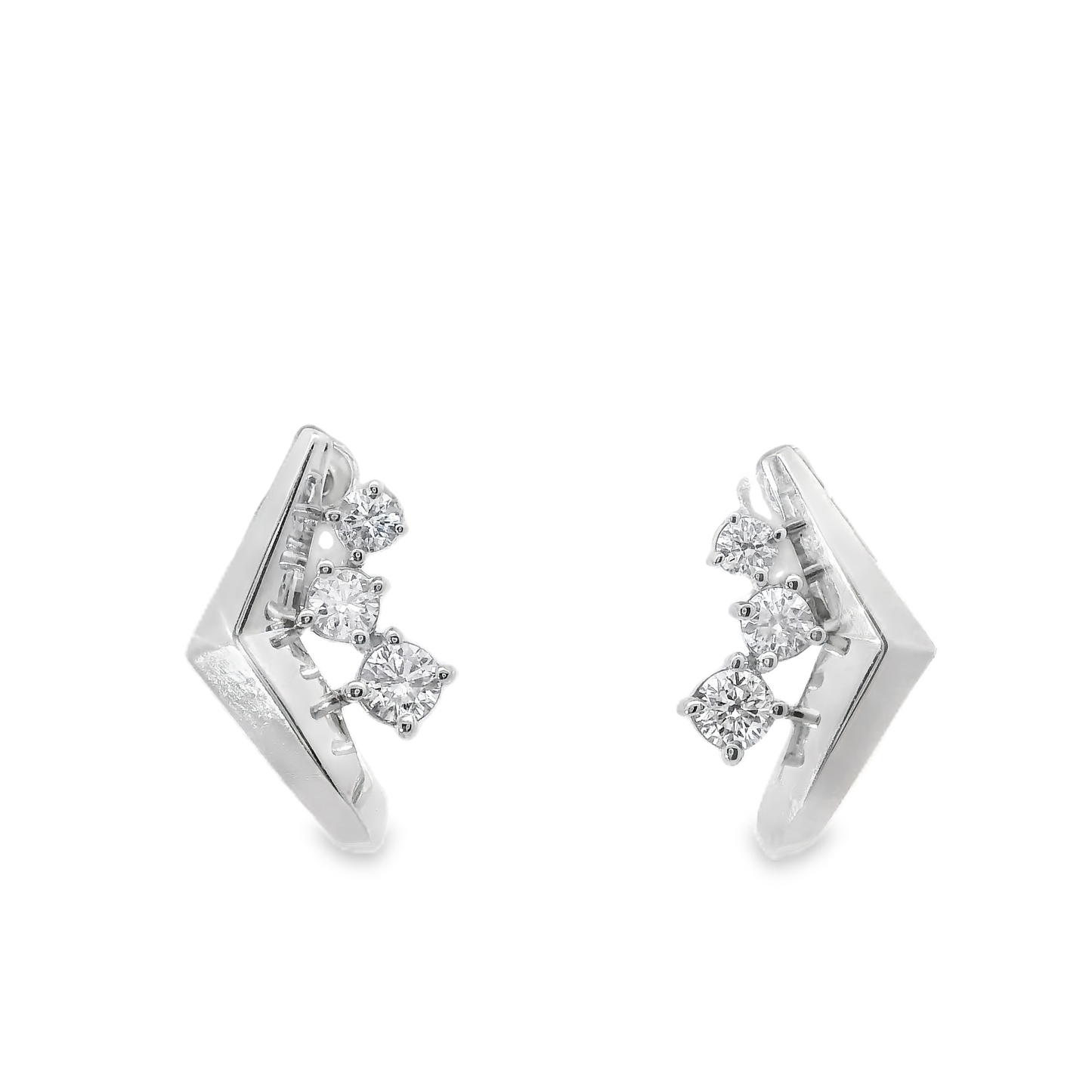 0.37CT Diamond 14k Gold Earring
