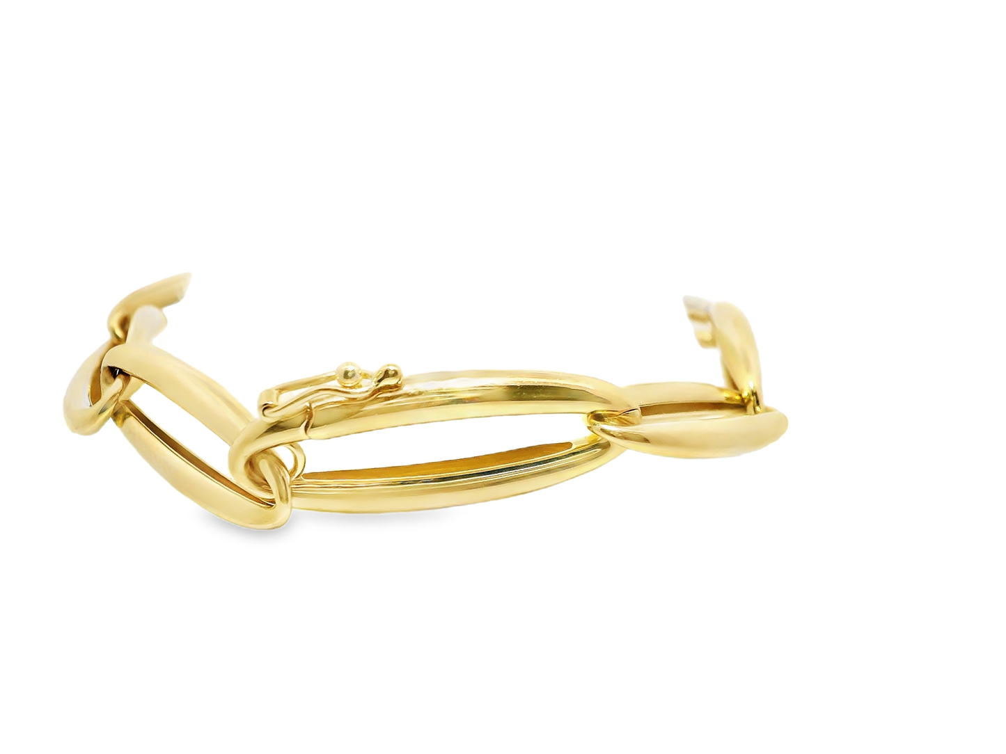 0.76CT Diamond 14k Yellow Gold Bracelet