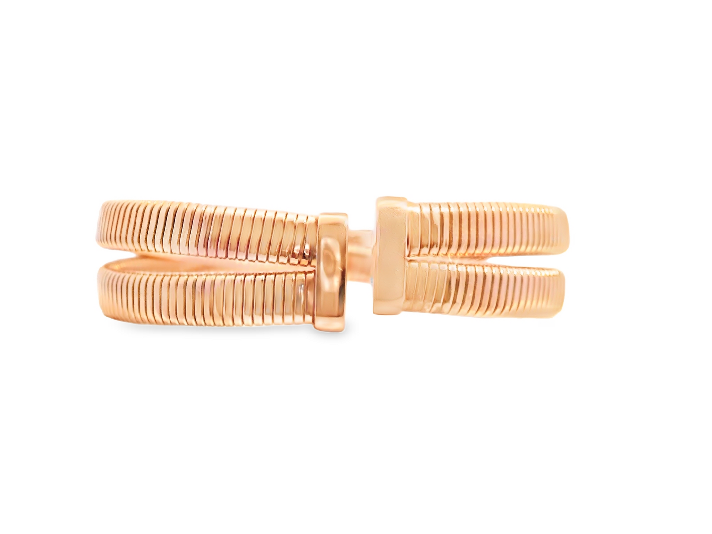 1.62Ct Diamond Bangle 14k Rose Gold