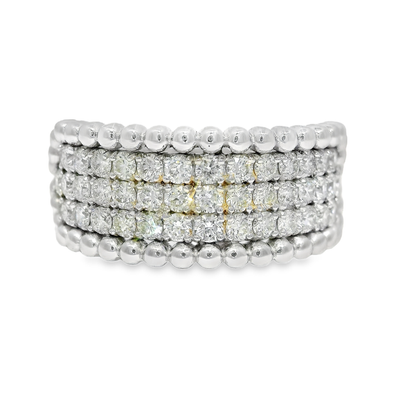 0.77CT Diamond 14K White Gold