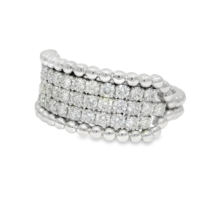 0.77CT Diamond 14K White Gold