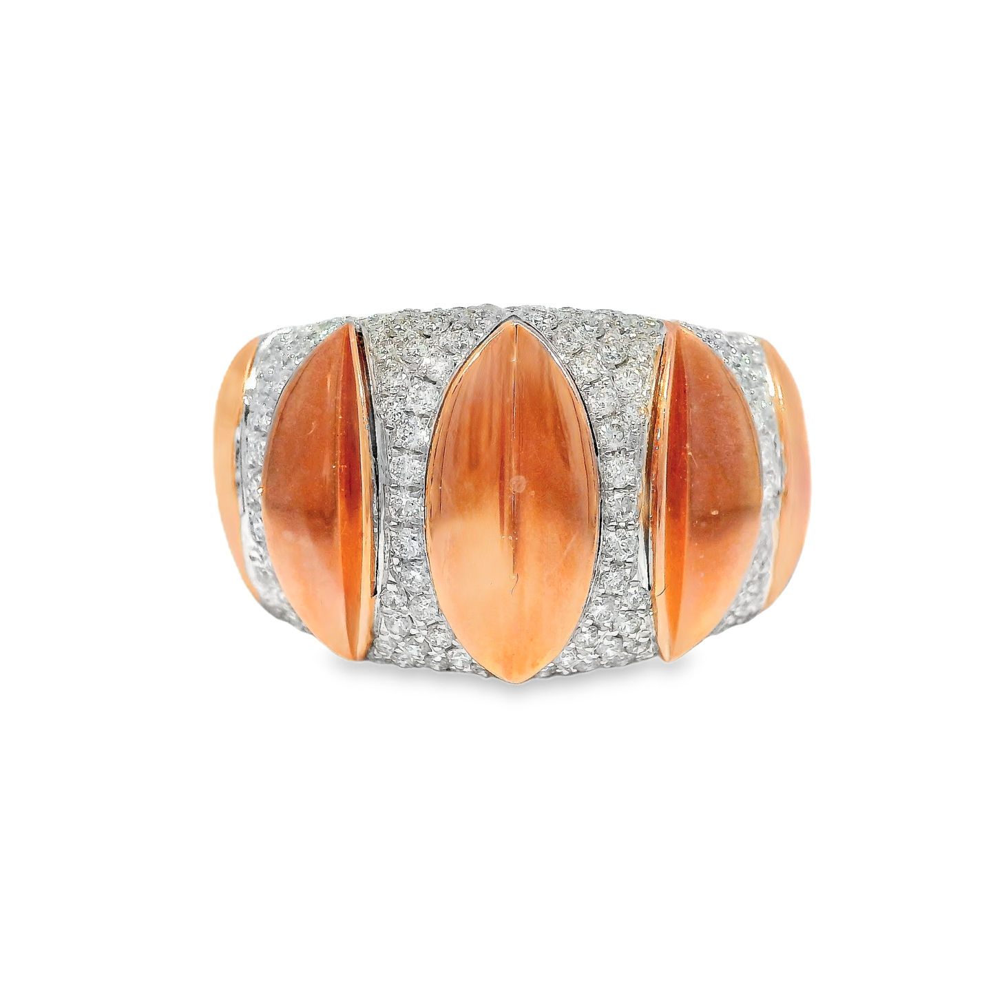 0.50CT Diamond Ring 14K Rose Gold