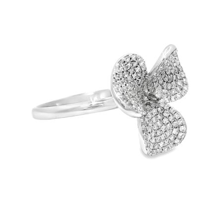0.50CT Diamond Ring 18k White Gold