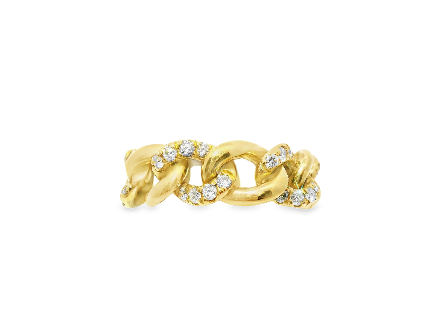 0.63CT Diamond Ring 14k Yellow Gold