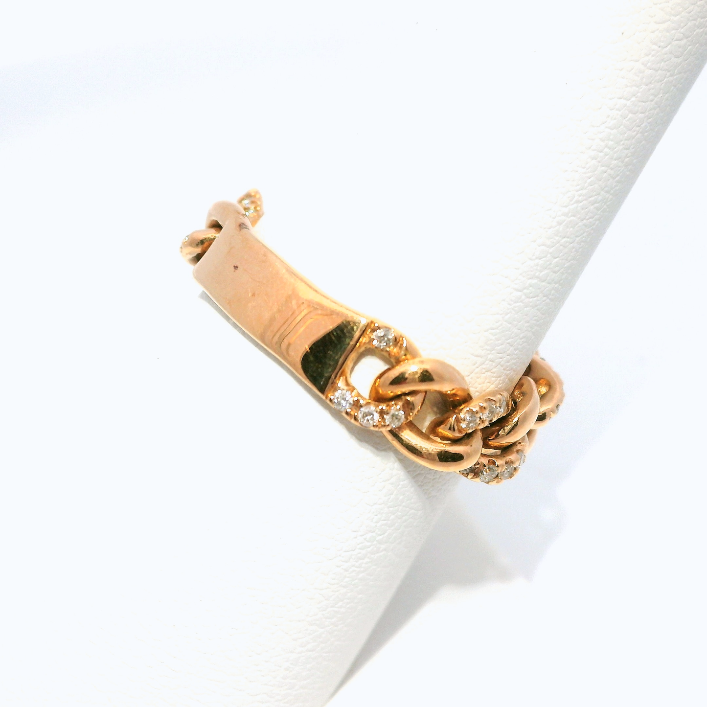 0.24 CT Diamond Ring 14k Rose Gold