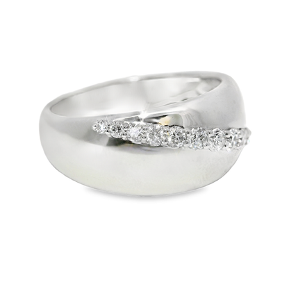 0.40CT Diamond Ring 14k White Gold