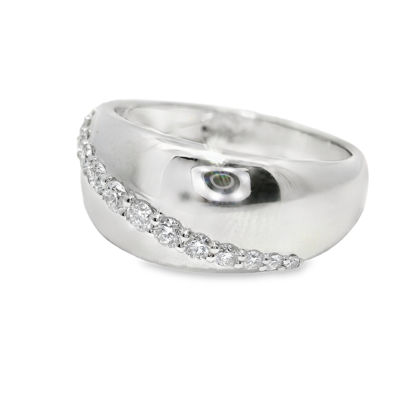 0.40CT Diamond Ring 14k White Gold