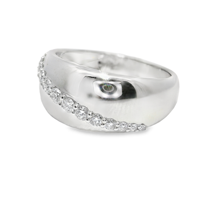 0.40CT Diamond Ring 14k White Gold