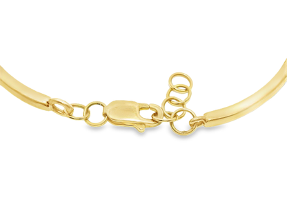 0.27CT Diamond & 2.18CT Mixed Sapphire Bracelet 14k Gold