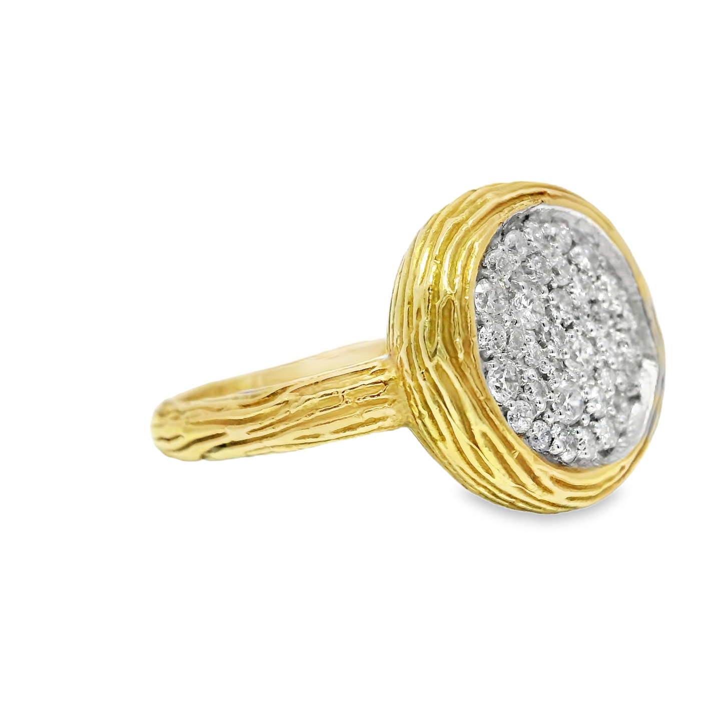 0.33CT Diamond Ring 14k Yellow Gold