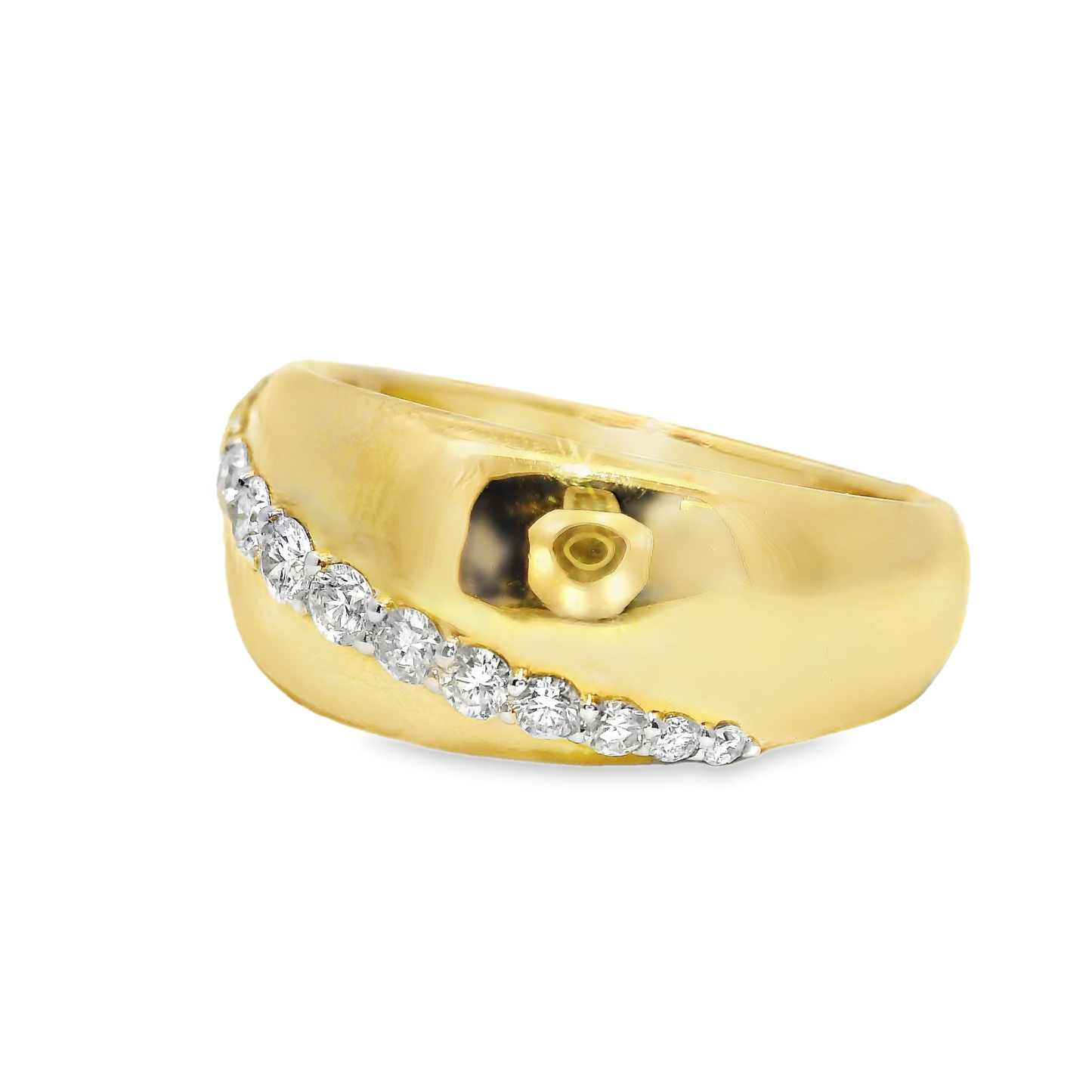 0.40CT Diamond Ring 14k Yellow Gold