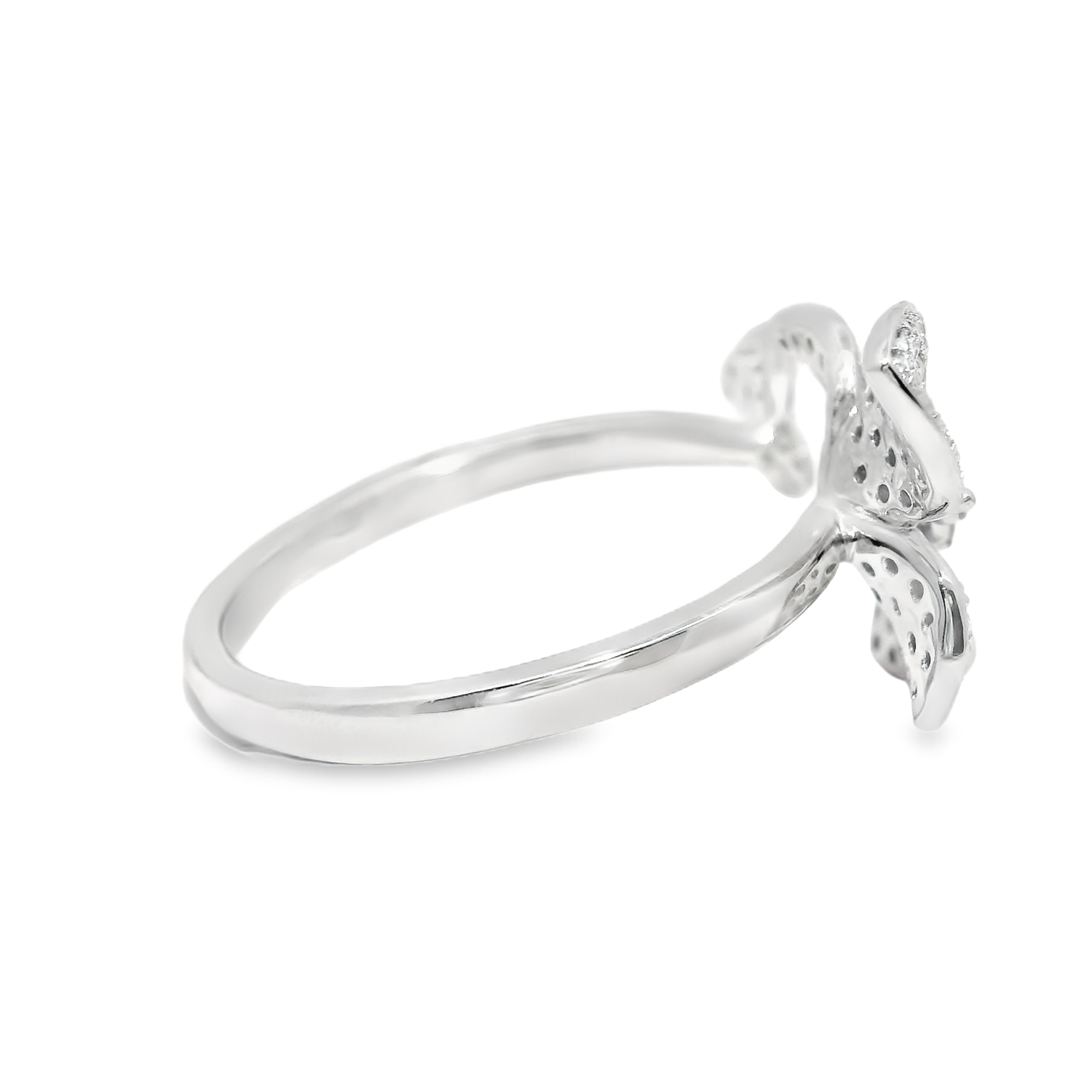 0.48CT Diamond Ring 14k White Gold