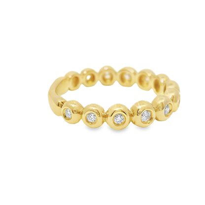 0.56ct Diamond Ring 14k Yellow Gold