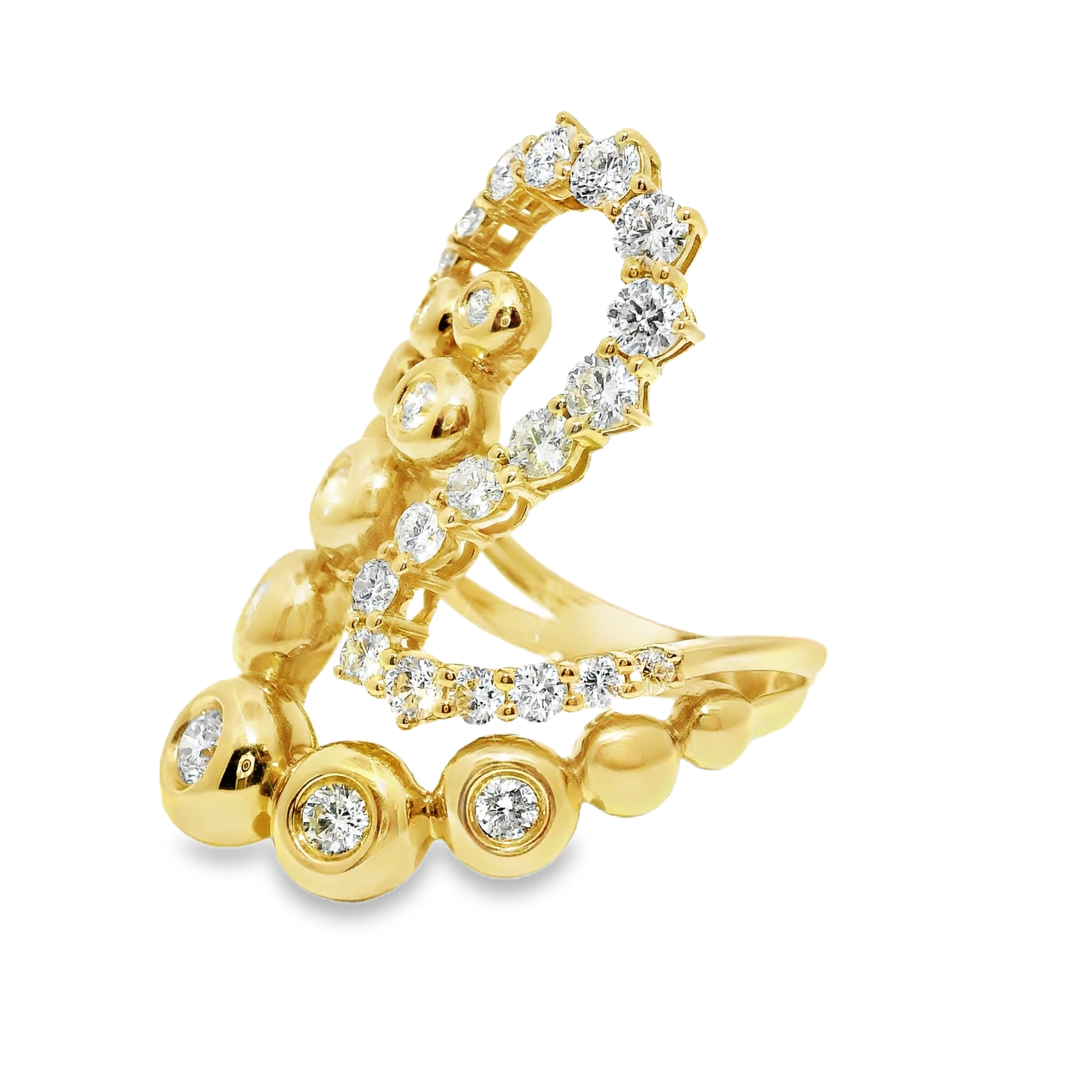 1.67Ct Diamond Ring 14k Yellow Gold