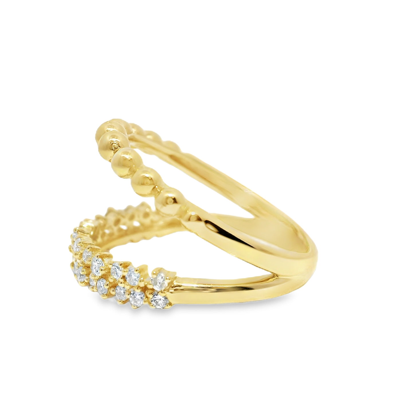 0.40CT Diamond Ring 14k Yellow Gold
