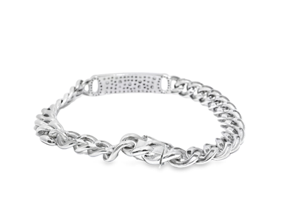 0.95CT Diamond Bracelet 14k White Gold