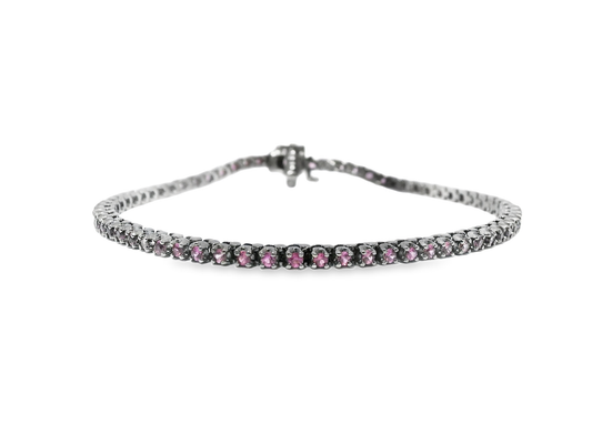 1.80CT Pink Sapphire 14k White Gold