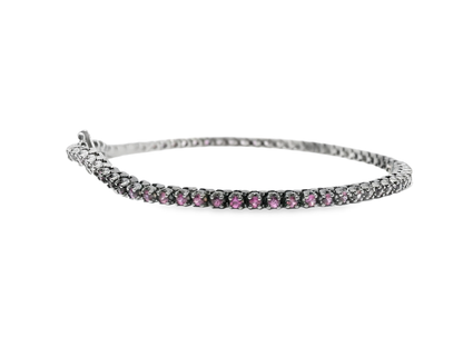 1.80CT Pink Sapphire 14k White Gold