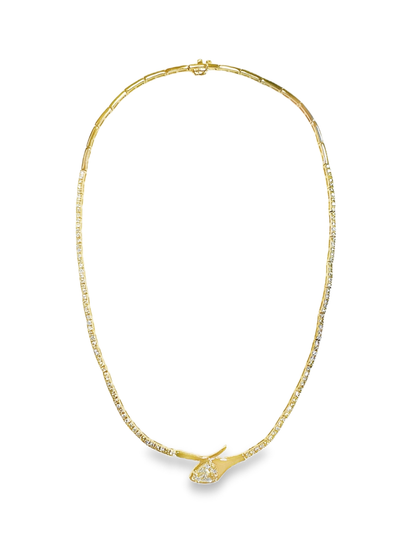 2.69CT Diamond 1.19CT Clear Lab Certified Stone 14k Yellow Gold
