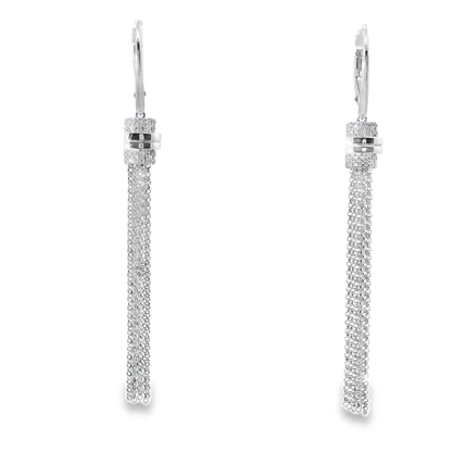 0.19CT Diamond 14K Gold Earring