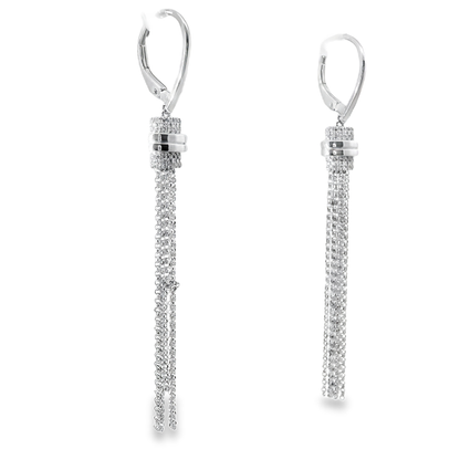 0.19CT Diamond 14K Gold Earring