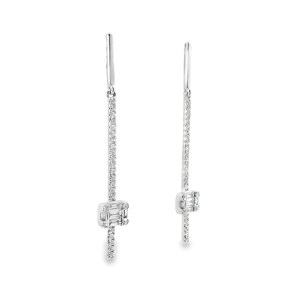 0.40CT Diamond 14k Gold Earring