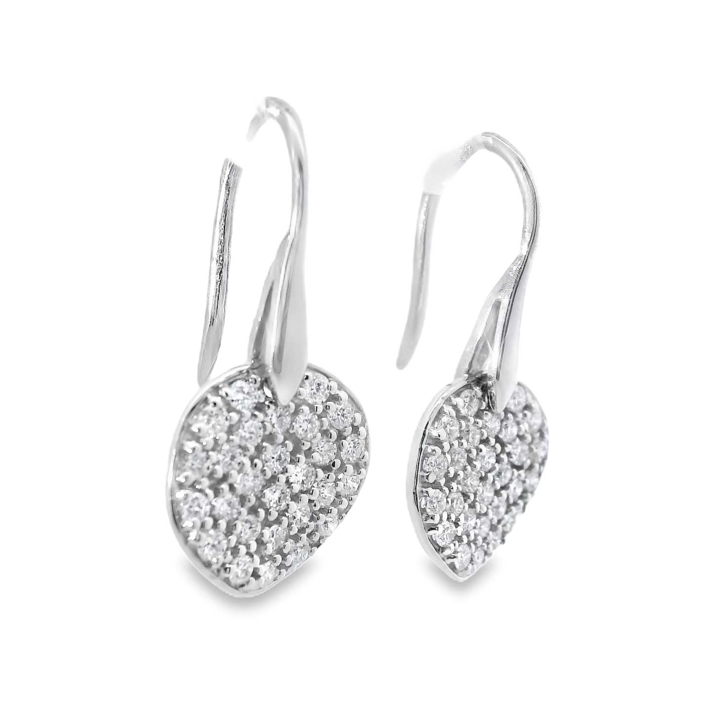 1.11CT  Diamond  14k Gold Earring