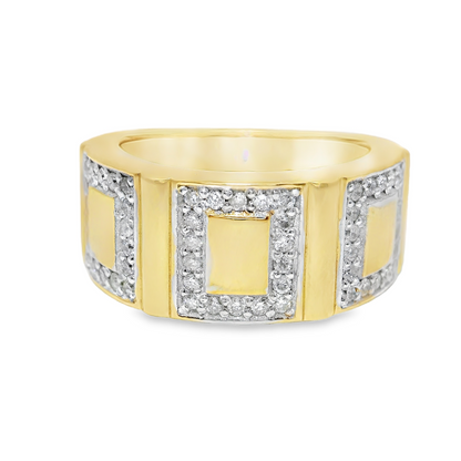 0.41CT Diamond Ring 14k Yellow Gold