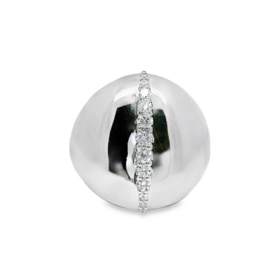 0.26CT Diamond Ring 14k White Gold