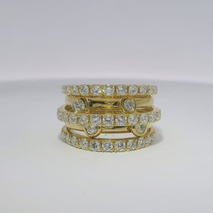2.04CT Diamond Ring 14k Gold