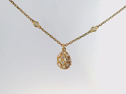 0.75CT Diamond Pendant 14k Rose Gold