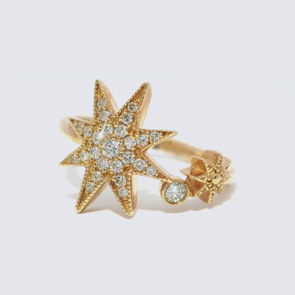 0.33CT Diamond Ring 14k Rose Gold