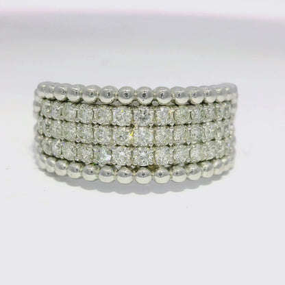 0.77CT Diamond 14K White Gold