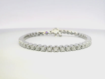 2.08CT Diamond Tennis Bracelet 14k White Gold